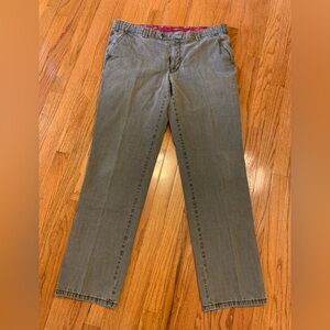 Meyer Modern Brown Chicago Twill Cotton Elastane Pants Men’s size 34x32